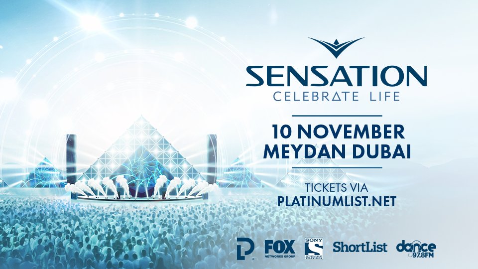 Sensation: Celebrate Life Dubai 2017 - Coming Soon in UAE
