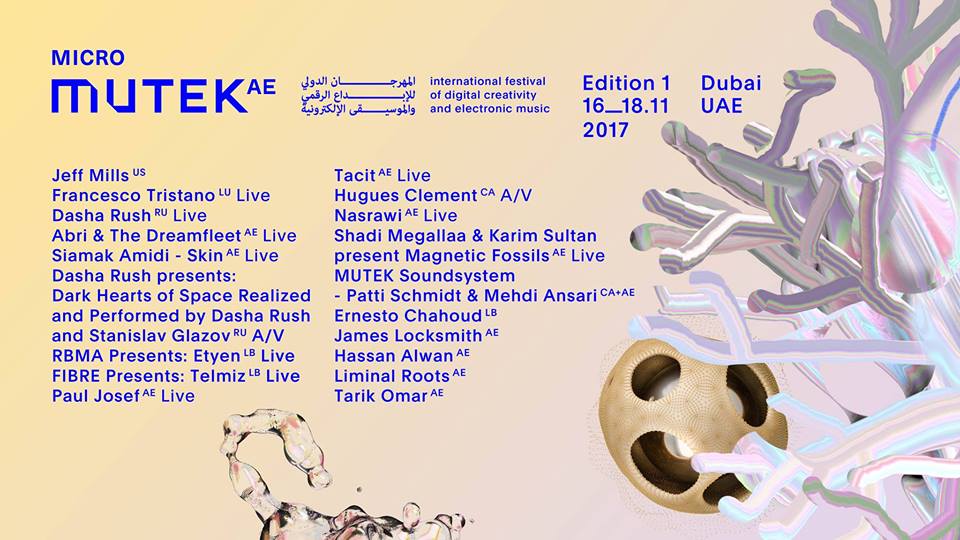 Micro MUTEK Arab Emirates 2017 - Coming Soon in UAE