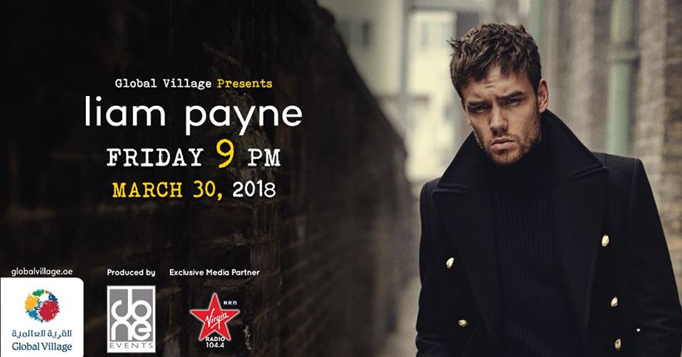 Liam Payne at Global Village - Coming Soon in UAE