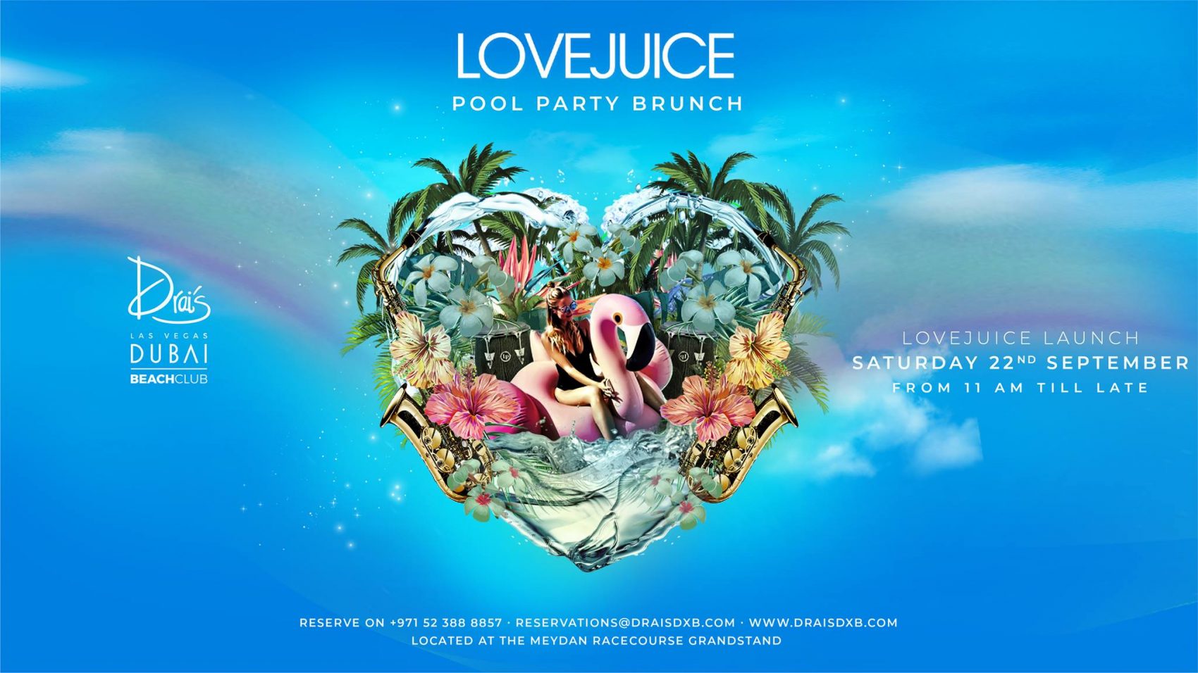 LoveJuice Party Brunch is back! - Coming Soon in UAE