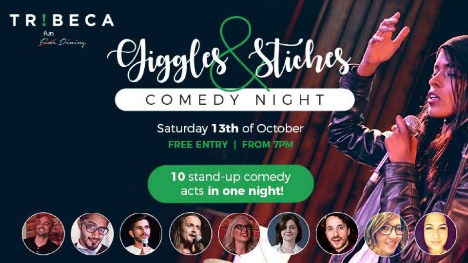 Giggles & Stiches – Tribeca Comedy Night - Coming Soon in UAE