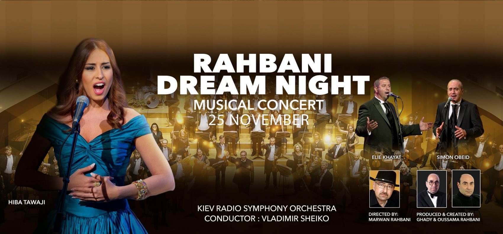 Rahbani Dream Night at the Dubai Opera - Coming Soon in UAE