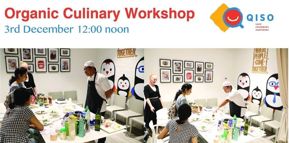 Organic Culinary workshop at Qiso Cafe - Coming Soon in UAE