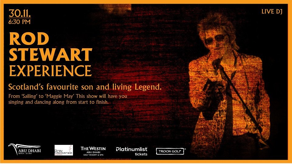 Rod Stewart Tribute – Paul Hobbs - Coming Soon in UAE