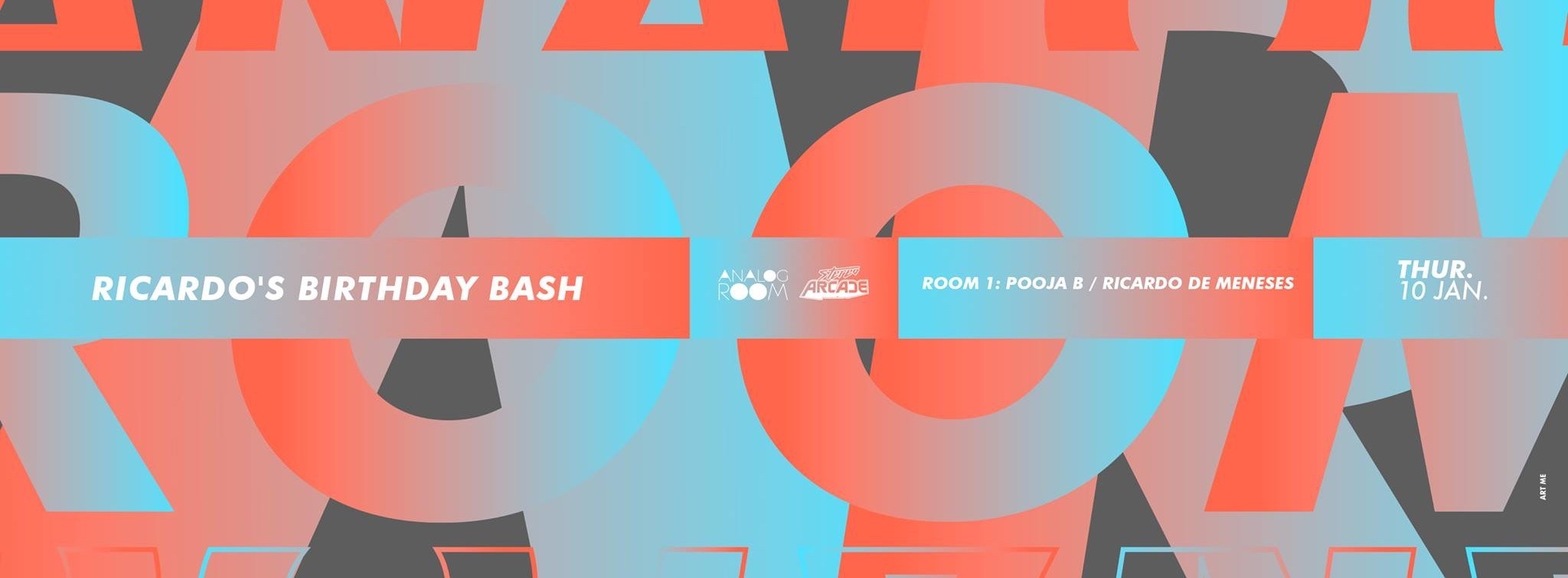 Analog Room: Ricardo’s Bday Bash - Coming Soon in UAE