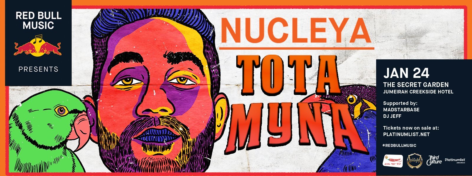 Red Bull Music presents Tota Myna album by Nucleya - Coming Soon in UAE