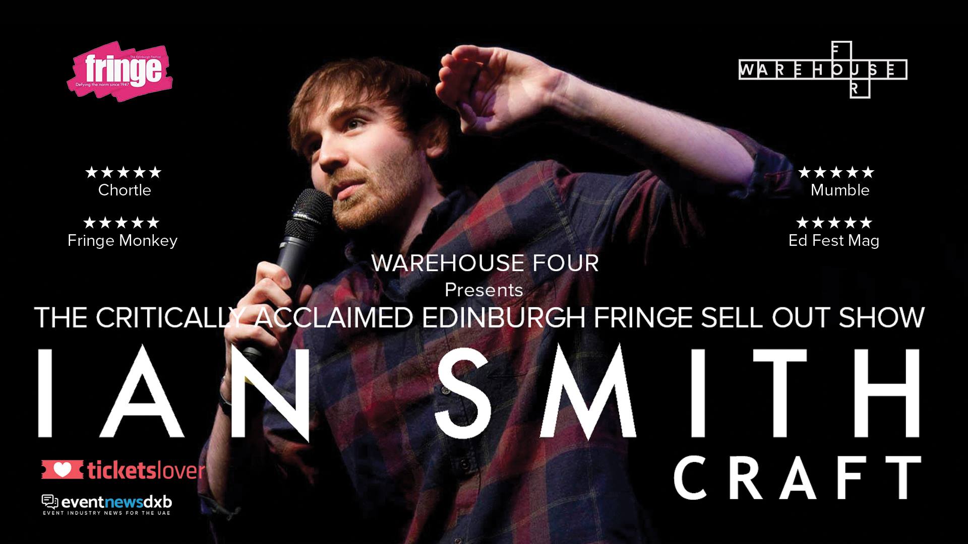 Craft – comedy show by Ian Smith - Coming Soon in UAE