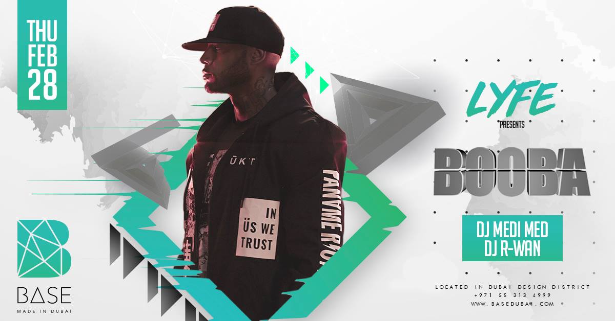 Base presents Booba - Coming Soon in UAE