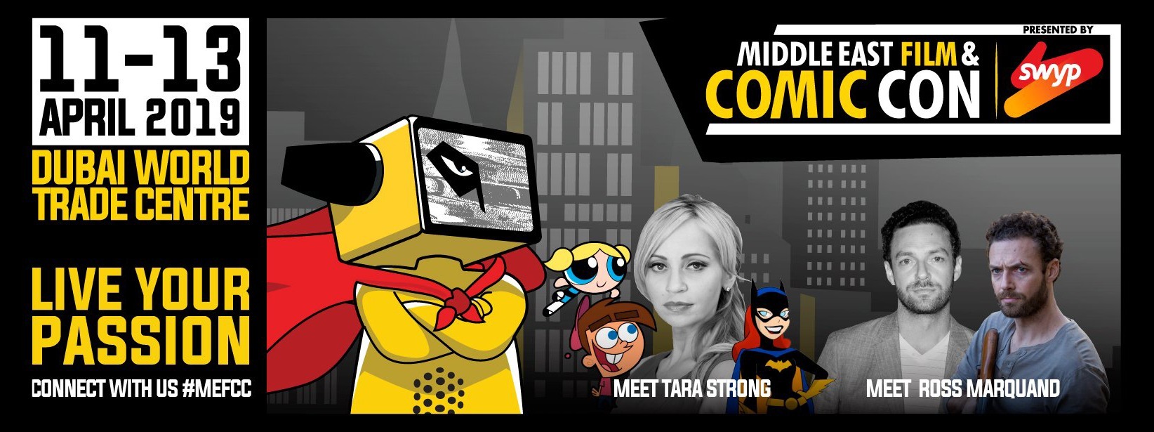Middle East Film & Comic Con 2019 - Coming Soon in UAE