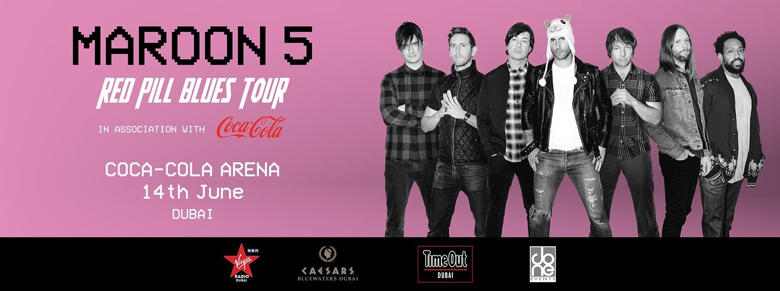 Maroon 5 Live at Coca-Cola Arena - Coming Soon in UAE
