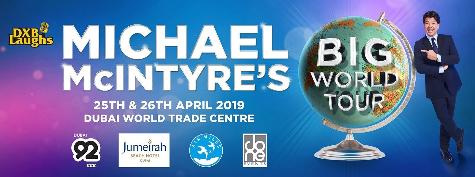 Michael McIntyre’s Big World Tour Comedy Show - Coming Soon in UAE