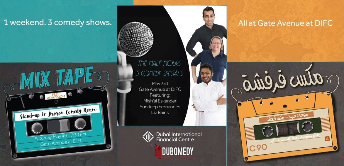 The Half Hours: 3 Stand-Up Comedy Specials - Coming Soon in UAE