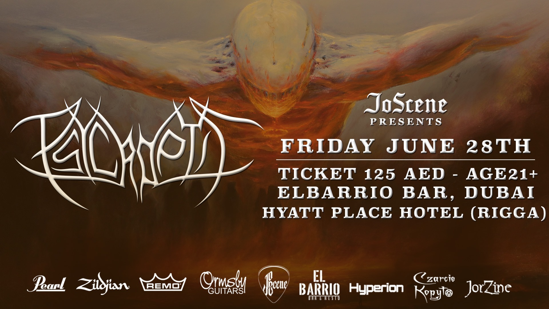 Psycroptic Live Concert - Coming Soon in UAE