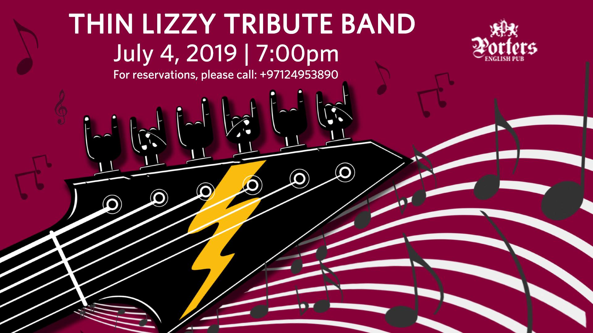 The Best of Thin Lizzy Tribute Show - Coming Soon in UAE