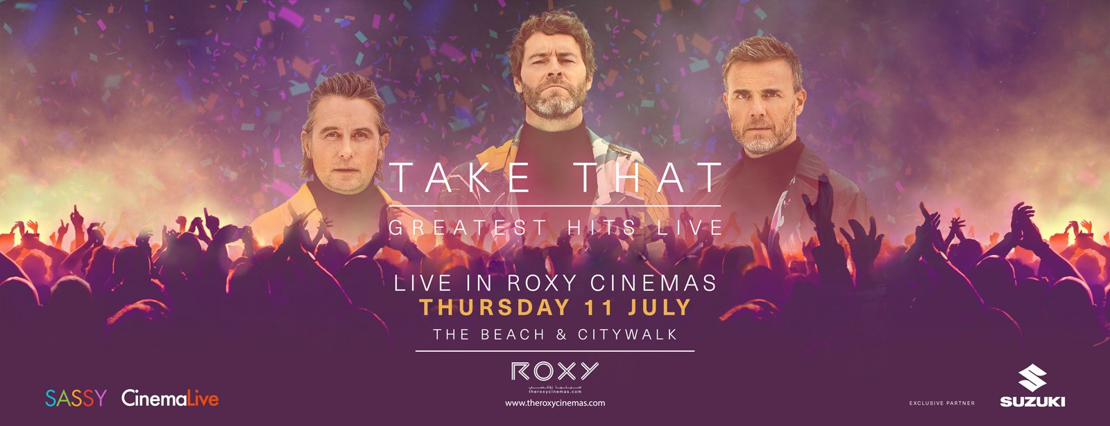 Take That Greatest Hits Live at the Roxy Cinemas - Coming Soon in UAE