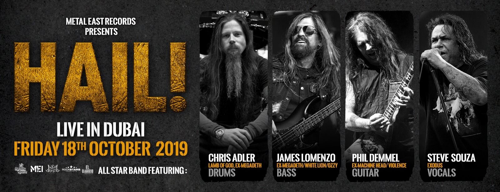 Hail! All star band Live Concert - Coming Soon in UAE