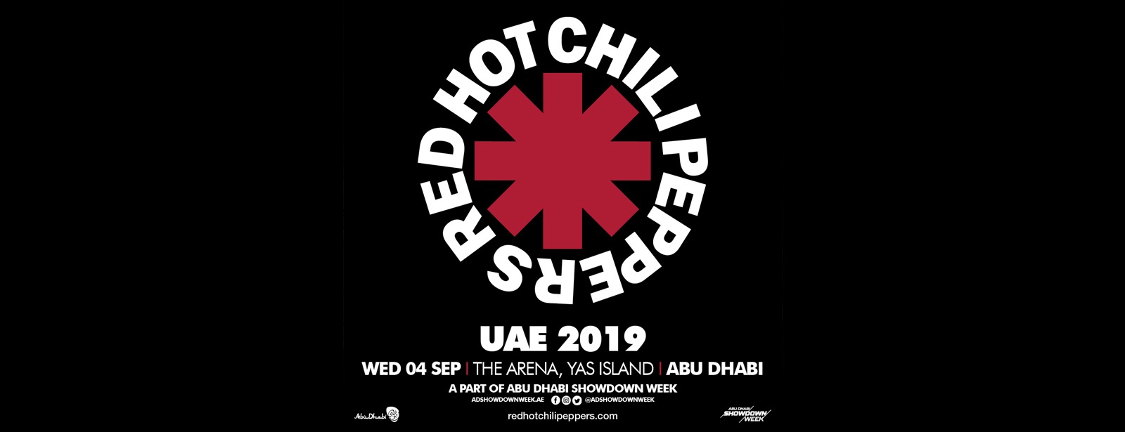 Red Hot Chili Peppers at The Arena - Coming Soon in UAE