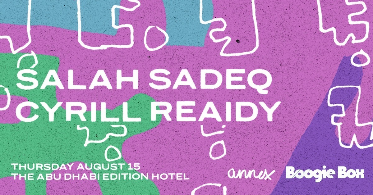 Boogie Box – Salah Sadeq and Cyrill Reaidy - Coming Soon in UAE