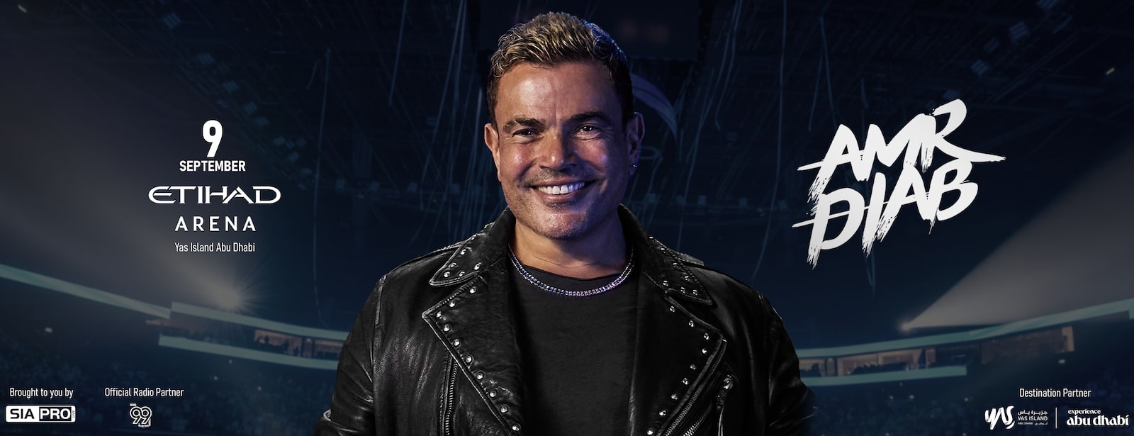 Amr Diab Live at Etihad Arena - Coming Soon in UAE