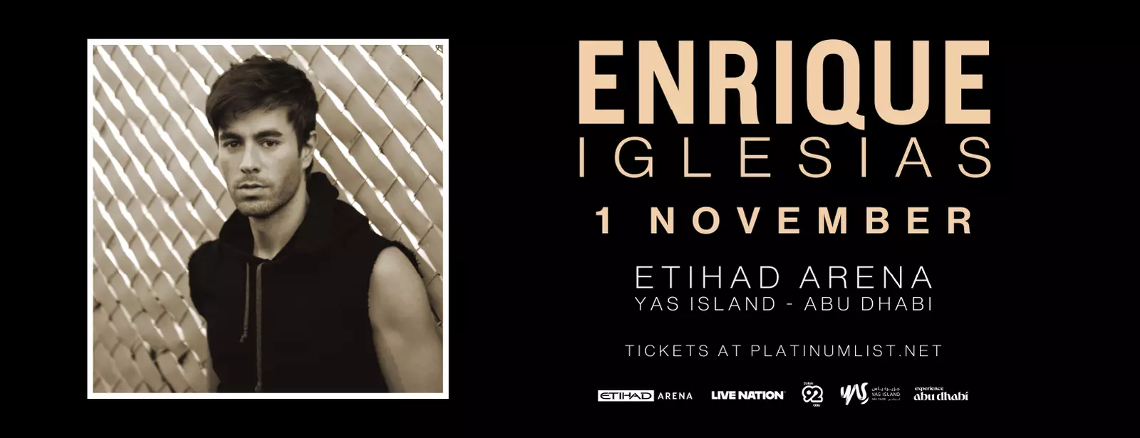Enrique Iglesias Live in Abu Dhabi - Coming Soon in UAE