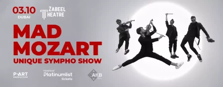 Mad Mozart: Unique Sympho Show at Zabeel Theatre in Dubai - Coming Soon in UAE