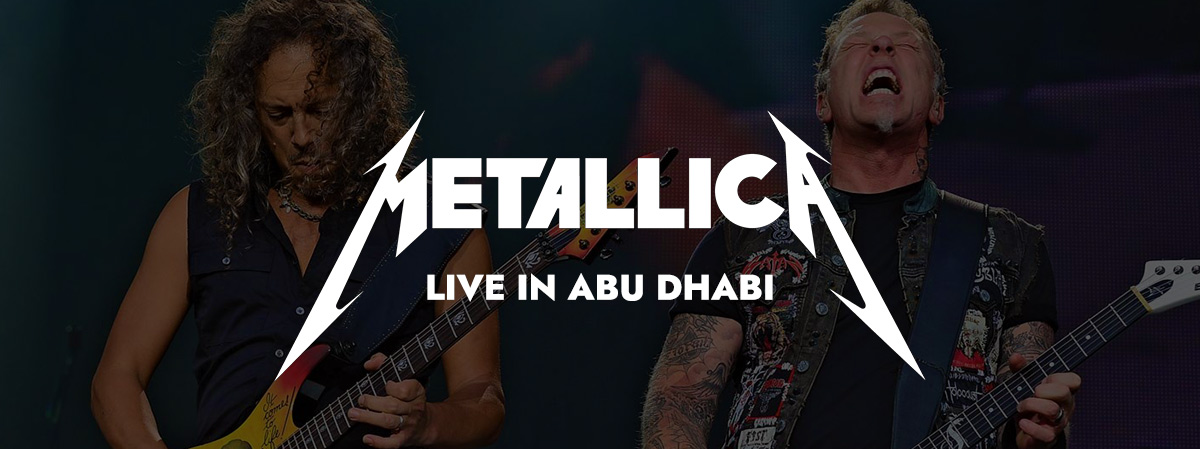 Metallica Live at Abu Dhabi Grand Prix - Coming Soon in UAE