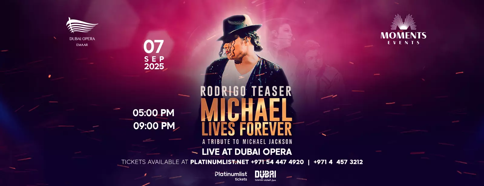 Michael Lives Forever by Rodrigo Teaser – A Tribute to Michael Jackson in Dubai Opera - Coming Soon in UAE