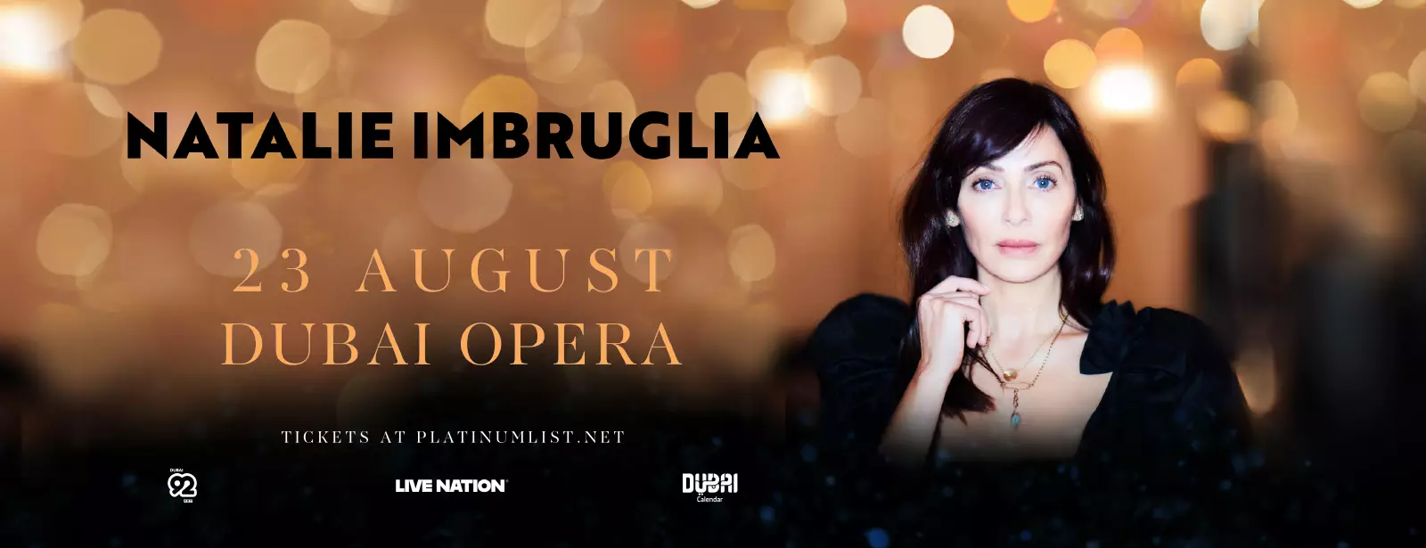 Natalie Imbruglia Live at Dubai Opera - Coming Soon in UAE