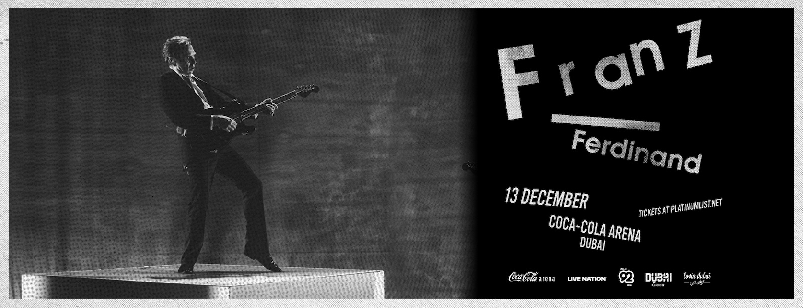 Franz Ferdinand Live in Dubai - Coming Soon in UAE
